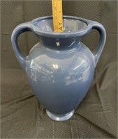Large Blue Ceramic Vase