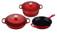 MEMBER’S MARK 5-PIECE CAST IRON COOKWARE SET