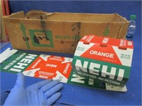 94 unused "nehi orange" bottle holders in box