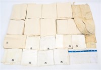 WWII TO KOREAN WAR US ARMY MEDICAL LINENS LOT
