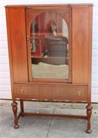 Vintage one door china cabinet