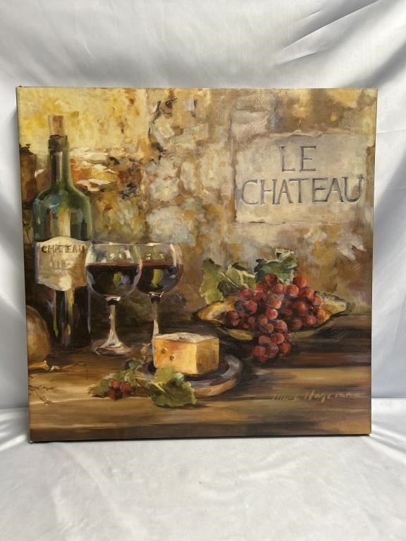 LA CHATEAU BY MARILYN HAGEMAN 23.5 INCH x 23.5