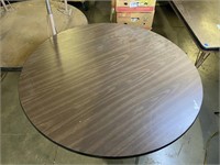 30" Tall 47" Round Vintage Table