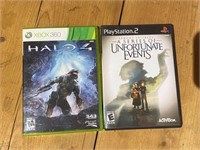 Xbox 360 Halo 4 & Playstation 2 Series of