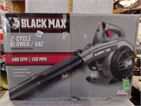 NEW Black Max 2-Cyce Blower/Vac 400cfm, 150mph