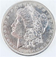Coin 1896-P Morgan Silver Dollar BU Prooflike