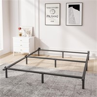 VTWAZAST 9-Inch Base Queen Bed, 9-Leg Support