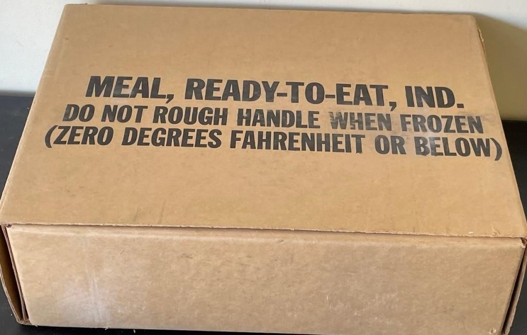 W - MRE CASE -READY TO EAT MEALS (G442)