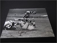 JIM BROWN SIGNED 8X10 PHOTO HERITAGE COA