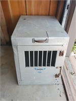 Airborne transport crate aluminum pet carrier