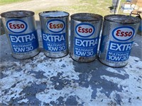 4 Esso Cans