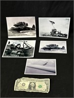 5 WWII Historical Reproduced Photos