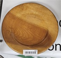 Myrtlewood Plate Wooden Collector Plate