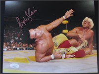 Ric Flair WWE signed 8x10 photo JSA COA