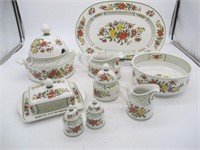 9 PIECE VILLEROY & BOCH SUMMER DAY SERVING DISHES