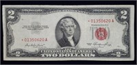 1953 $2 Red Seal Legal Tender STAR Note High
