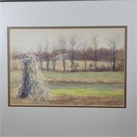 THEODORE WENDEL ? ORIGINAL WATERCOLOR
1896 ?