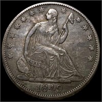 1849-O Seated Liberty Half Dollar CLOSEY UNC