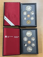 Cdn Double Dollar Coin Set -1987, 1988