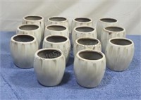 Ceramic planters. 4ins