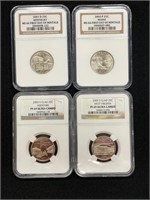 2001D, 2003 P&S and 2005S Graded State Quarters