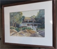 Rockwood Watercolor Framed Artwork