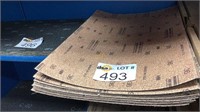 Unused Quick Sand 12" X 18" Sanding Sheets,