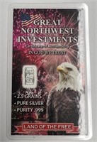 Great Northwest Investments 2.5 Grains .999 Silver