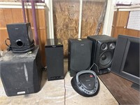 Huge Lot Stereo equipment and TV’s