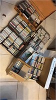 Vintage cassette tapes, Johnny Cash, Patsy Cline,