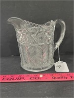 EAPG Cambridge Inverted Feather Glass Pitcher