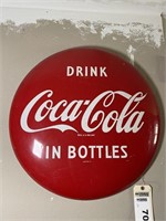 Drink Coca-Cola in Bottles button SST 24"