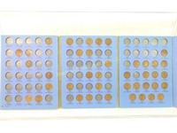Group of 40 Wheat Pennies in Folder