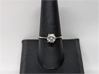 .925 Sterling Silver Engagement Style Ring