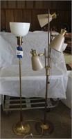 2 MID-CENTURY MODERN FLOOR LAMPS