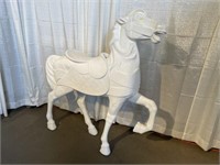 Fiberglass Carousel Horse