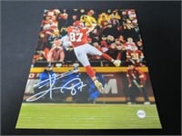 TRAVIS KELCE SIGNED 8X10 PHOTO WITH COA