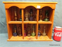 14 Piece Miniature Oil Lamp Collection