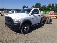 2012 Dodge 5500 4x4 S/A Cab & Chassis