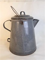 Enamelware Coffee Pot - 15" x 11"