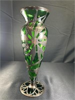 Art Nouveau Sterling Vase