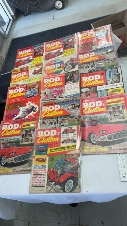 Vintage Rod custom magazines.