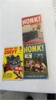 Vintage honk magazines, vintage hot rod