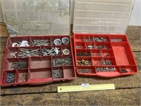 2 Storage Cases with Contents  - Fasteners