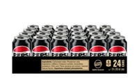 Pepsi Zero Sugar, 355mL Cans, 24 Pack, 24x355mL