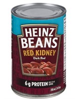 Heinz Dark Red Kidney Beans, 398ml (Pack of 24)