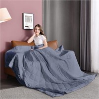 JOLLYVOGUE Weighted Blanket Queen (15lbs