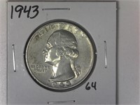 1943 Washington Quarter