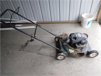 Push mower - started with starting  fluid