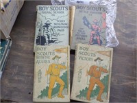 4 Antique Boy Scout books Signal Sender, Tale of